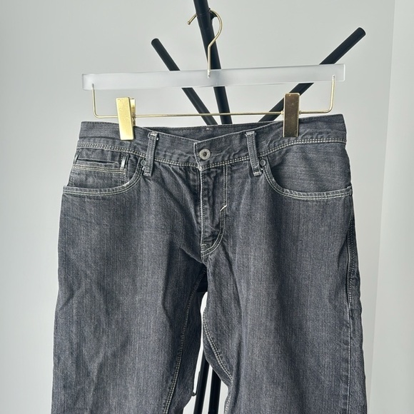 LEVI’S 514 Classic Straight Leg Snap Pocket | 30/30 or Women’s 10 | Grey - Picture 3 of 10